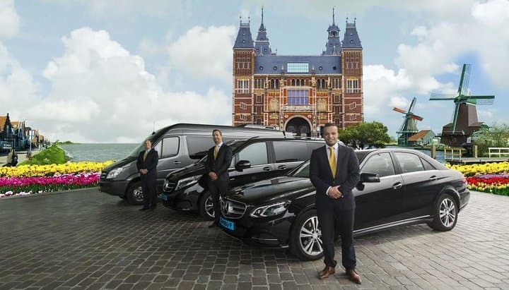 1-15 persons Taxi or Bus Transfer Airport Amsterdam to Amsterdam