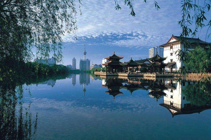 Nantong Impresso Blue Nankeen Discovery e City Sightseeing Tour de Xangai