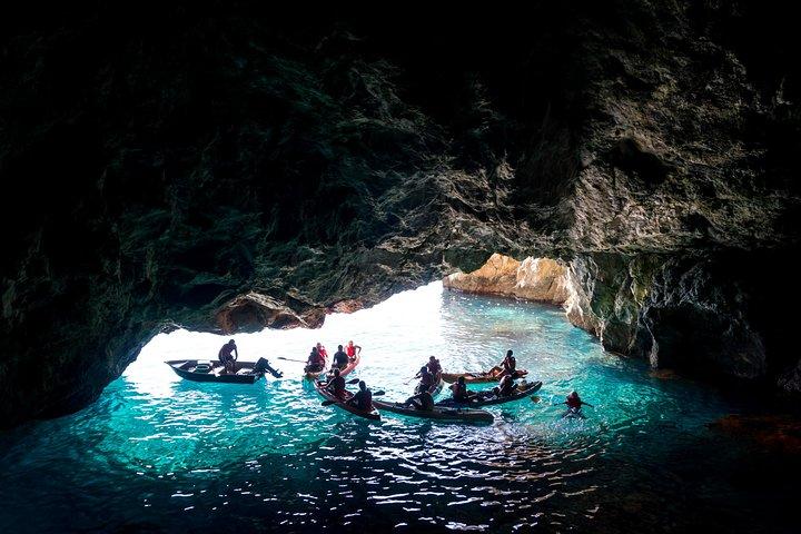 Kajak- og snorkeltur i Cerro Gordo Naturpark, La Herradura