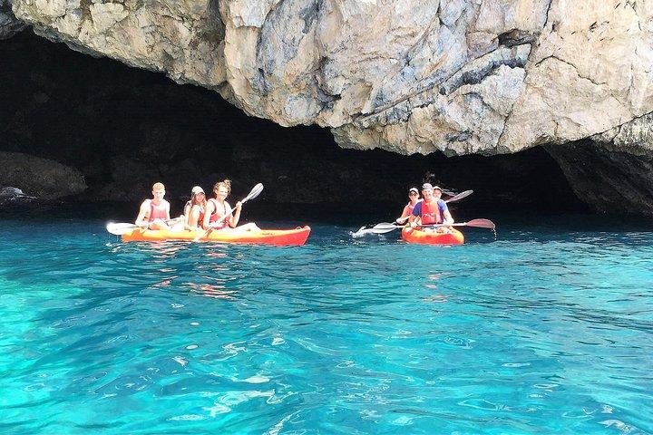 Excursion en kayak et tuba dans le parc naturel du Cerro Gordo, La Herradura