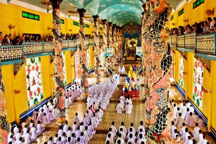Ho-Chi-Minh-Stadt: Ausflug Cu-Chi-Tunnel und einzigartiger Cao-Dai-Tempel