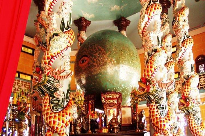 Ho-Chi-Minh-Stadt: Ausflug Cu-Chi-Tunnel und einzigartiger Cao-Dai-Tempel