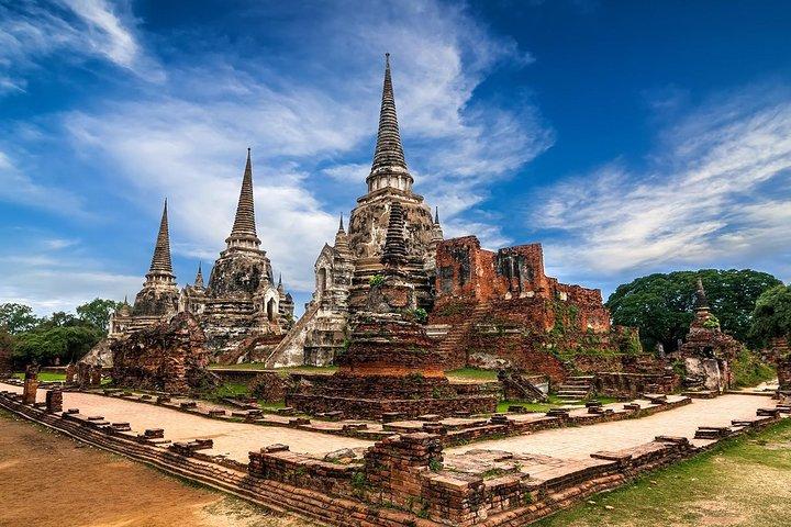 Maravillas antiguas de Ayutthaya con crucero panorámico por el río de regreso