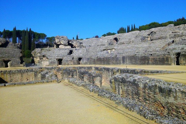 Bezoek aan Italica Romeinse Ruïnes Tour tickets inbegrepen