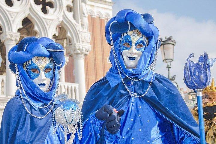 Venedig-Karnevals-Tour durch die wichtigsten Sehenswürdigkeiten mit lokalem Guide und Frittelle-Verkostung