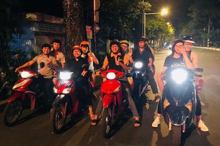 Ho Chi Minh-byen Sightseeing midnatstur på scooter