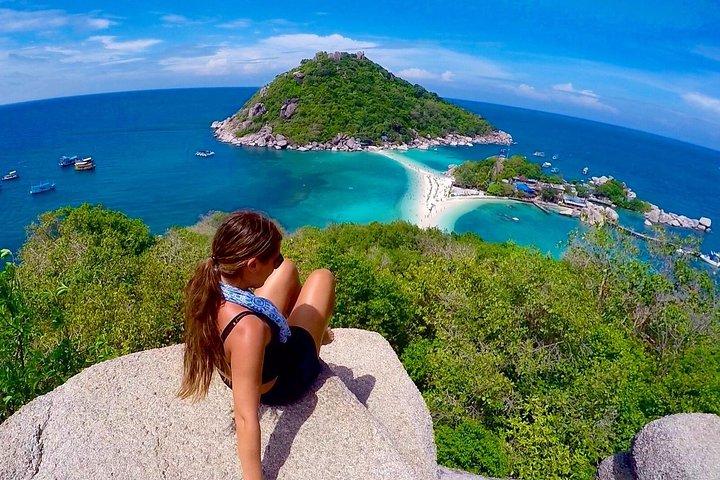 Koh Tao & Koh Nangyuan Snorkling Tour med Speedboat från Ko Samui