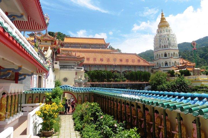 Excursão majestosa de meio dia em Penang Hill e Templo Kek Lok Si
