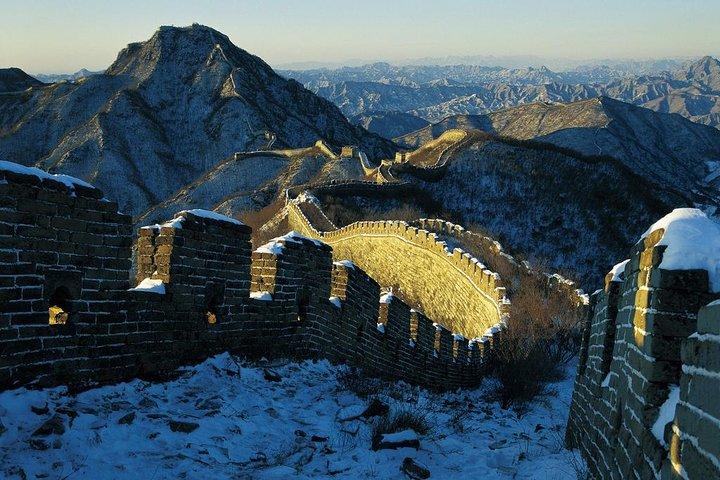 万里の長城建口からMut田Jへのオールインクルーシブのプライベートハイキング旅行