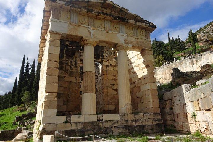 Delphi Experience med billetter, officiel guide og hotel afhentning