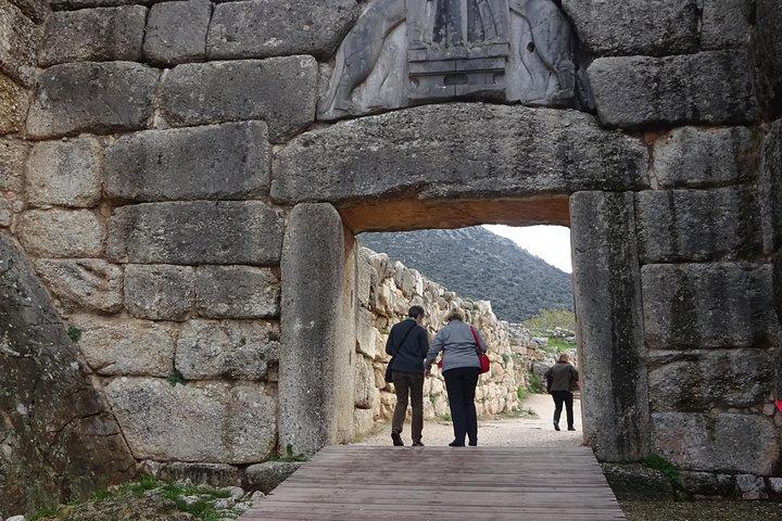 Excursion d'une journée à Mycènes, Nauplie et Corinthe avec Guide officiel
