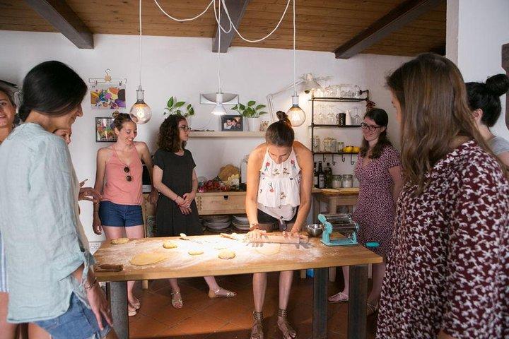 Leer hoe u traditionele Toscaanse tagliatelle maakt in Florence
