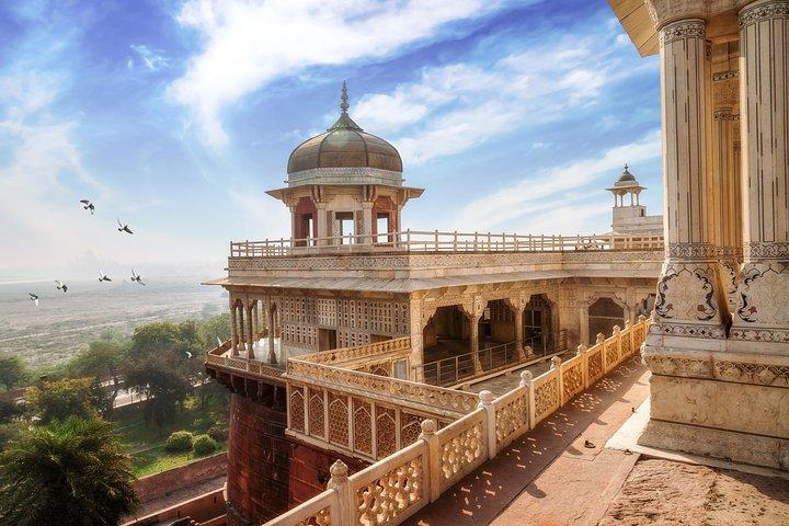 Privater Taj Mahal Tagesausflug von Jaipur bis nach Delhi