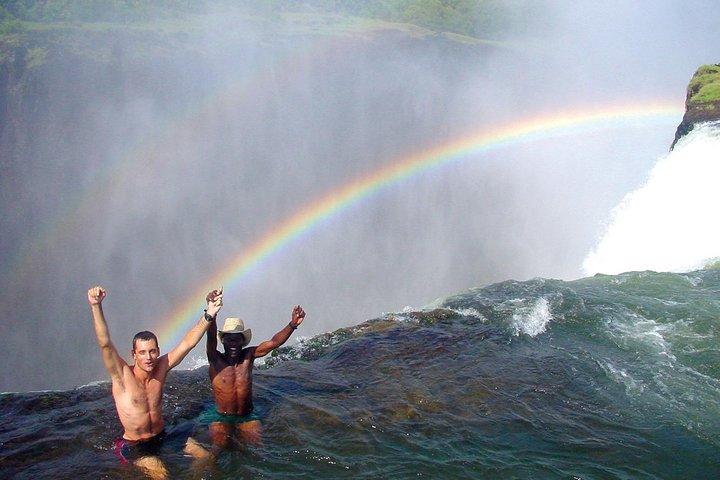 Tour in kleiner Gruppe zum Devils Pool und Livingstone Island-Tour