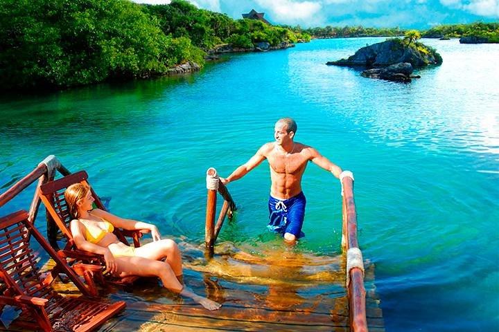Dagsäventyr på Xelha + Tulum! Från Cancun & Playa Del Carmen
