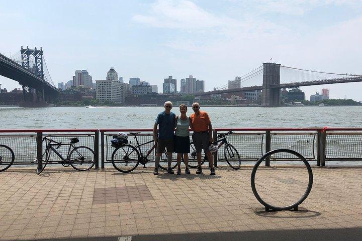Excursão de bicicleta em Manhattan e Brooklyn Bridge