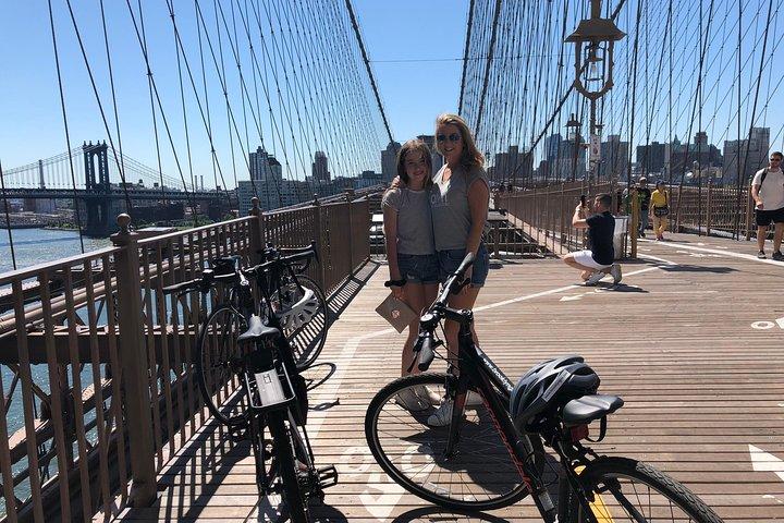 Excursão de bicicleta em Manhattan e Brooklyn Bridge