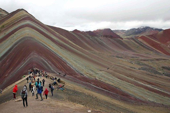Excursion privée d'une journée à Rainbow Mountain au départ de Cusco
