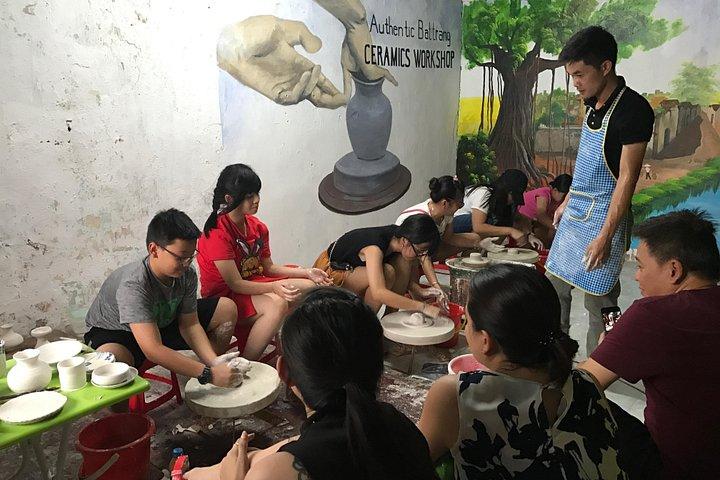 ハノイ旧市街バッチャン陶芸教室・手作り体験