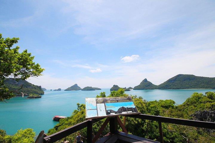 サムイ島からスピードボートでアーントーン海洋公園へのMr. Tu日帰り旅行