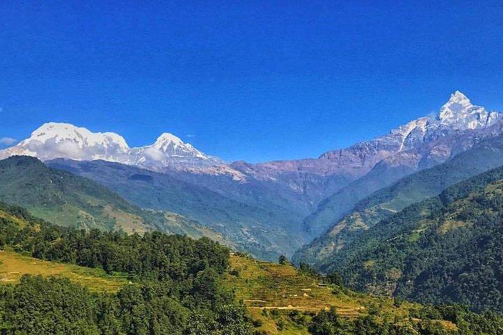 10 dagar Kathmandu Chitawan Pokhara Tour med Dhampus Trek