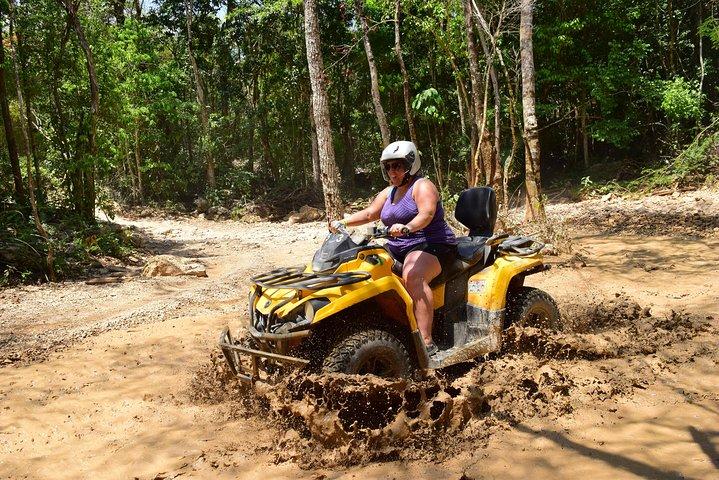 ATV Xtreme en Zipline Adventure van Riviera Maya