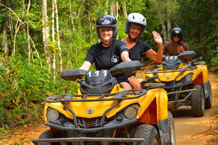 ATV Xtreme en Zipline Adventure van Riviera Maya