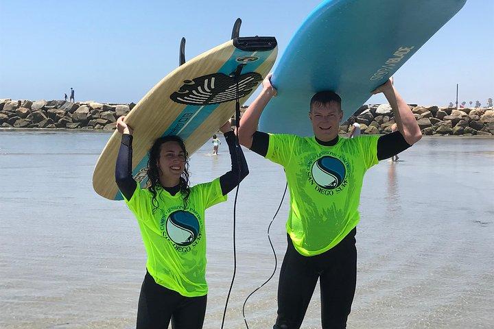 Expérience de surf et leçons