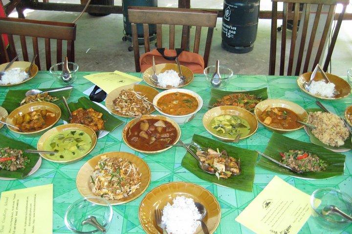 Cours de cuisine Ya Thai à Krabi avec livre de recettes