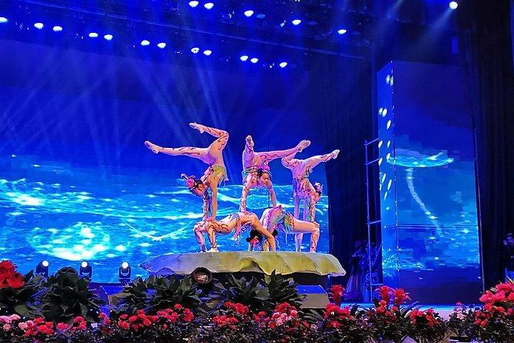 Pequim Tradicional Hot Pot Dinner e VIP assentado show acrobático