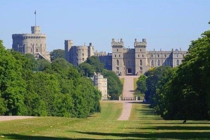 Arrivée de l'aéroport d'Heathrow à Southampton via le château de Windsor