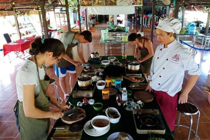 Autentisk Saigon Cooking Class Tour 3,5 timmar i Ho Chi Minh City