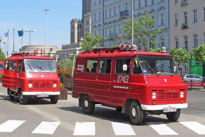 Warsaw Layover Tour (Chopin Airport) med retro minibuss