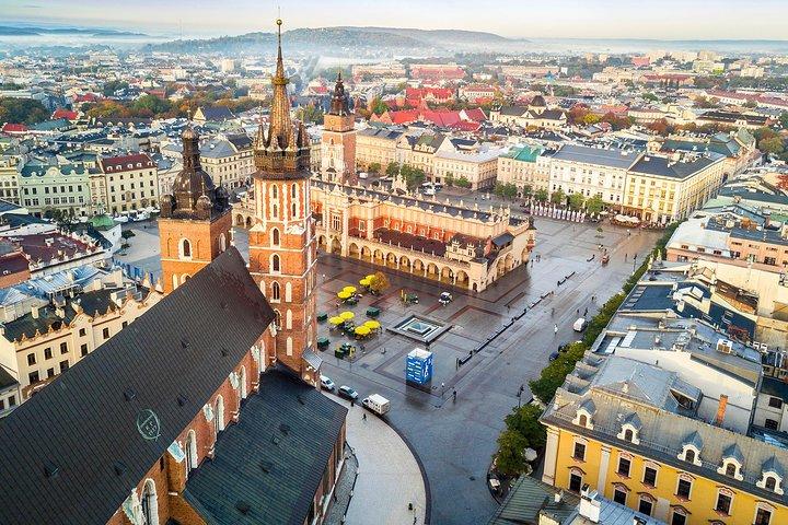 Privé, unieke stadstour door Krakau vanuit Warschau per sneltrein met ophalen