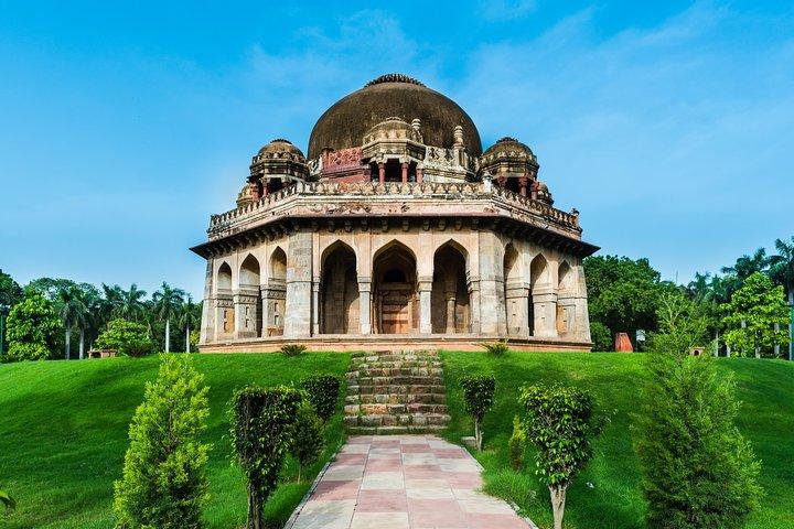 Mughal Heritage Tour herunder Lodhi Garden, Humayun Tomb og Akshardham Temple