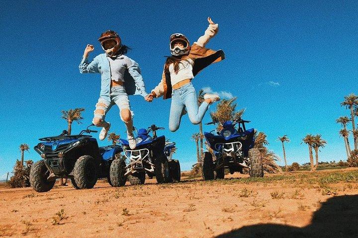 Halvdag Quad Bike Experience i Marrakech