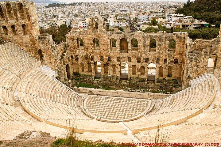 Traslado de destino múltiple de medio día de ida y vuelta a Atenas