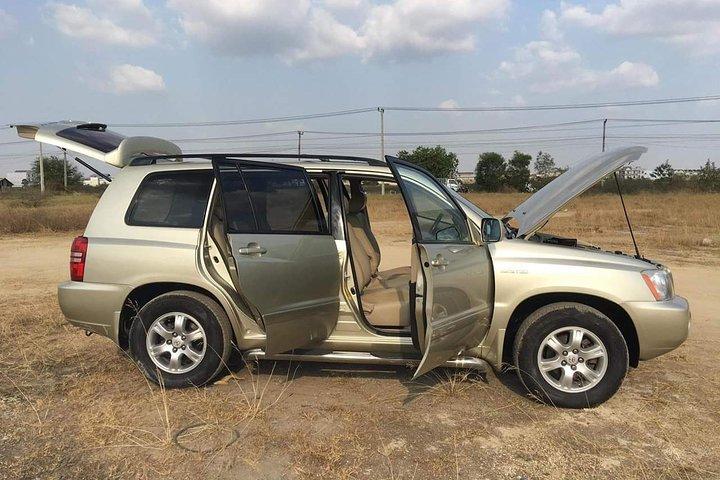 Trasferimento in auto privata in Cambogia
