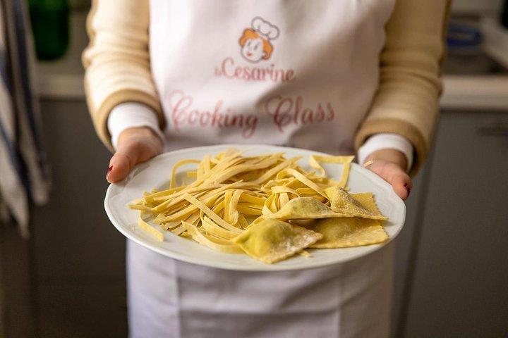 Tour del mercato privato e corso di cucina con pranzo o cena a Foligno