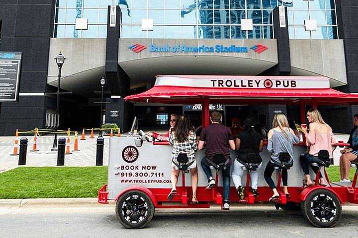 Trolley Pub Tour durch Charlotte