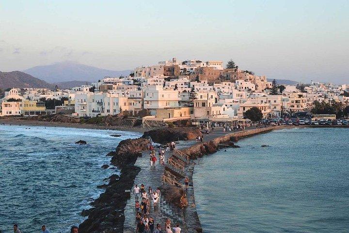 Naxos: Bustur rundt om øen