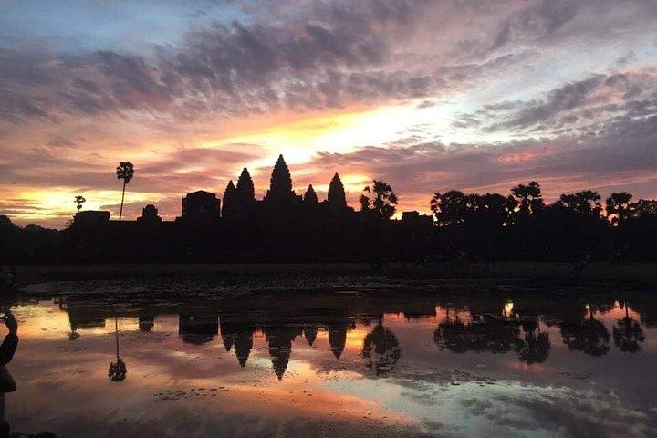 Bicicletta privata Angkor Wat Sunrise Bayon Ta Prohm