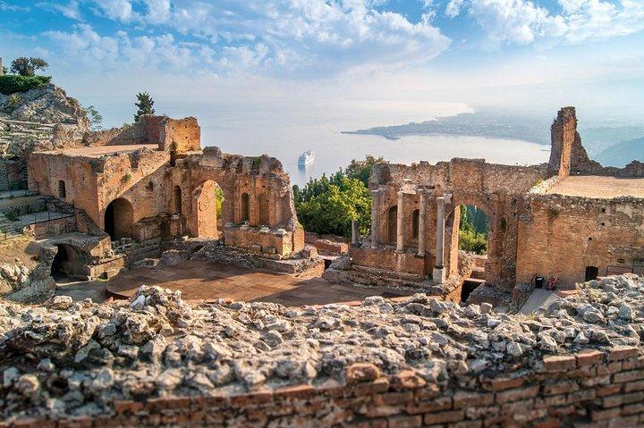 POMPEII & VESUVIUS hoppa över linjen från Sorrento