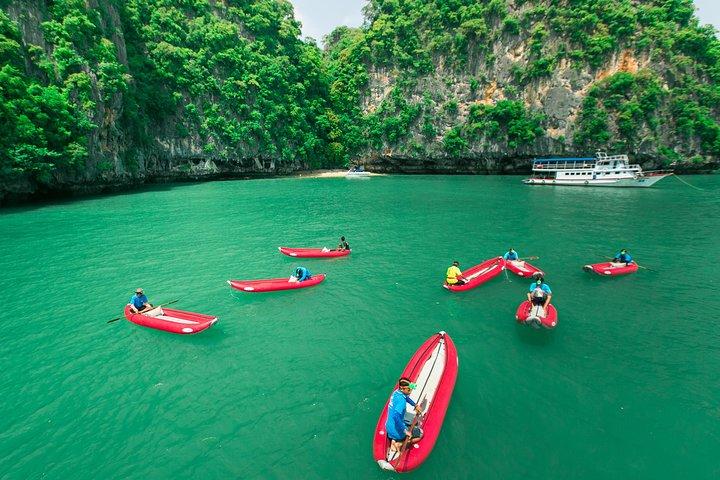 Baía de Phang Nga, Ilha de James Bond e passeio de caiaque no Sea Caves