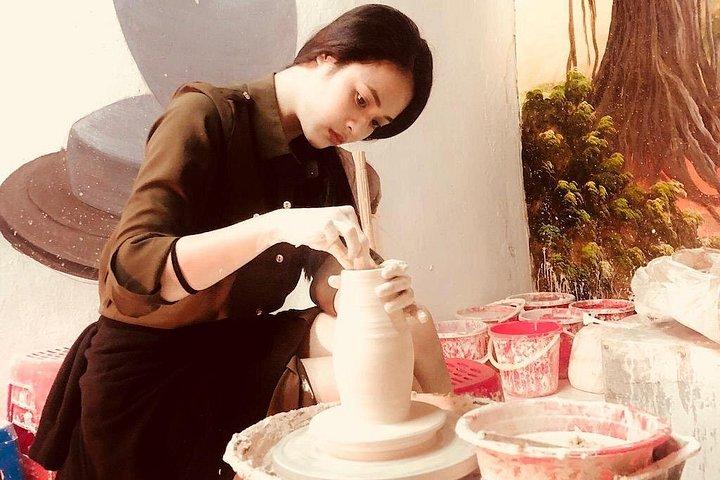 ハノイ旧市街バッチャン陶芸教室・手作り体験