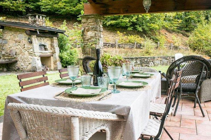 Mittag- oder Abendessen und Kochdemo in einem Haus in Pienza