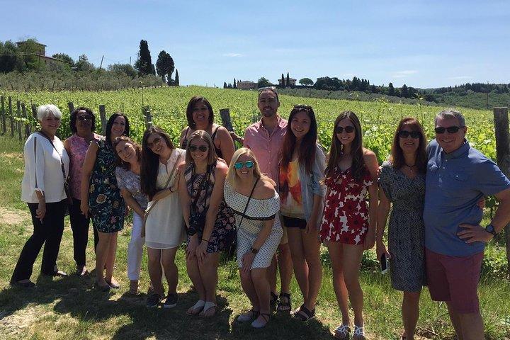 Experiência de degustação de vinhos em pequenos grupos na zona rural da Toscana