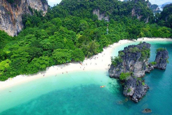 Tour di un giorno alle isole di Hong in motoscafo da Krabi