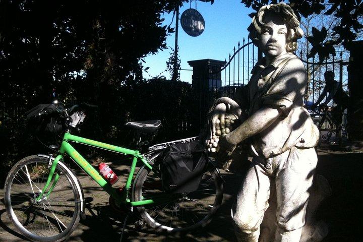 Excursão de bicicleta pelo campo em Veneza