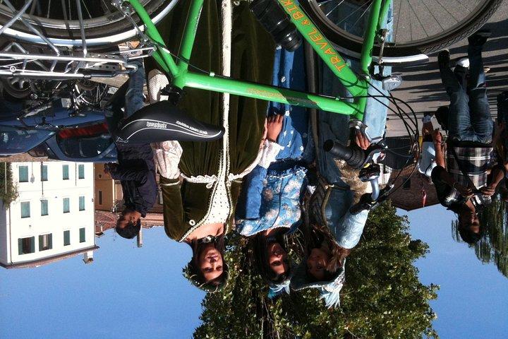 Excursão de bicicleta pelo campo em Veneza